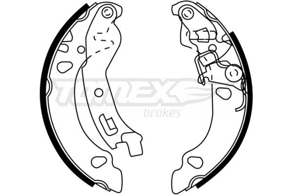 TOMEX Brakes Bremsbackensatz